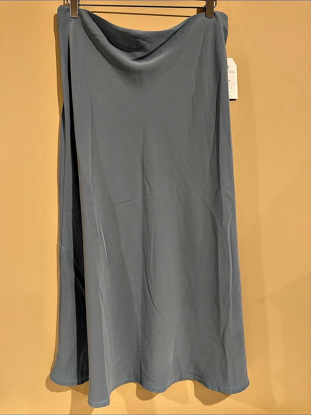 Time and Tru Midi Slip Skirt Midi Skirt Sky blue Large ✨Soft - Silk feelin